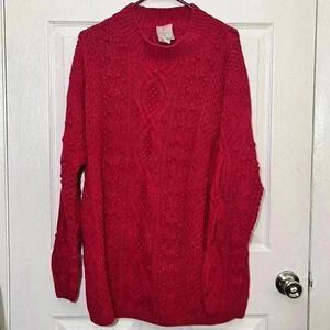 EXPRESS TRICOT Hand Knitted Heavy Pullover Sweater | size Large